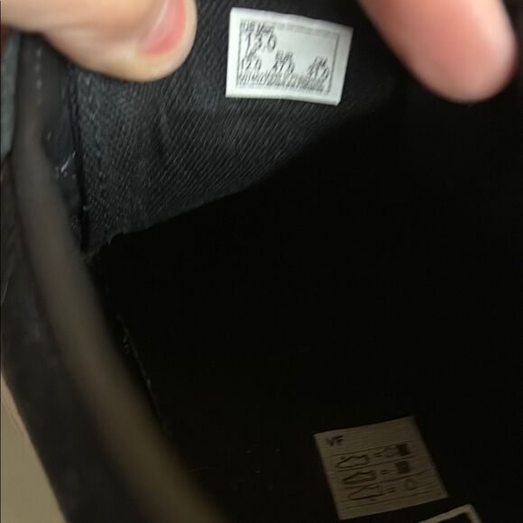 Vans Off the Wall Black and White Low-Top Canvas Sneakers Size 13 - Picture 3 of 13